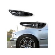 Smoked SMOKE Bulb Side Light Repeater Indicator For BMW E46 E60 E61