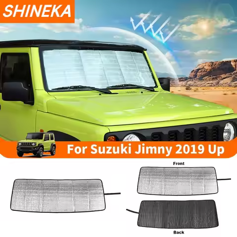 Car Front Window Anti-UV Window Sun Visor Cover Windshield Sunshade Insulation Pad for Suzuki Jimny 
