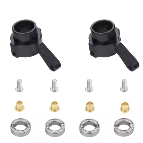 BEDW-3X Metal Steering Cup Turn Cup Kit For WPL C14 C24 C34 C44 B14 B1 B16 B24 B36 MN D90 D91 MN99S 