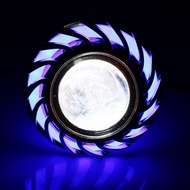 Motorcycle LED Projector Lens Motorcycle Headlight LED Projector Lens Single Halo Angel Devil Eye Sp