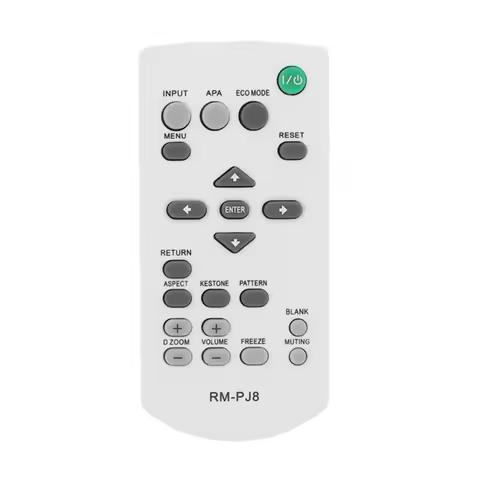 Universal RM-PJ8 Projector Replacement Remote Control for Sony RM-PJ5/PJ6/PJ10/PJ12/PJ1 Wireless Rem