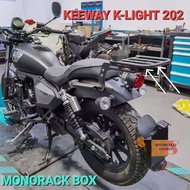 KEEWAY KLIGHT 202 K-LIGHT K LIGHT BOX MONORACK (GIVI) REAR RACK