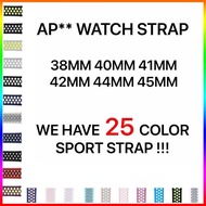 App* Watch Sport Strap 38 40 41mm 42 44 45mm Strap