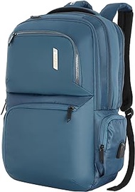 American Tourister Segno 2.0 Polyester Unisex Laptop Backpack (Blue, FREE SIZE), Blue, FREE SIZE, Modern