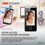 Single | Double Door Access System║ Biometrics ║ Face Recognition & Time Attendance DSK1T341AMF Pack