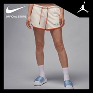 Jordan Womens Brooklyn Fleece Trainning Shorts - Sail จอร์แดน กางเกงขาสั้นเทรนนิง ผู้หญิง Brooklyn F