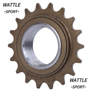 WATTLE Bike Freewheel, 7.8cm Diameter Easy Installation Single Speed Freewheel, Durable Steel 18 Tee