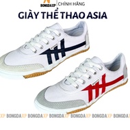 Asia bata men's striped canvas shoes, running and exercise sneakers