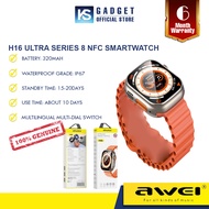 Awei Smart Watch H16 Ultra Series 8 NFC Smartwatch Men Women Bluetooth Call Waterproof Wireless Char