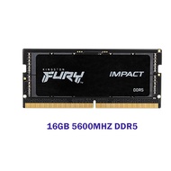 Kingston Fury Impact DDR5 Laptop RAM 8GB 16GB 32GB 4800MHz 5600MHz 6000MHz 6400MHz SODIMM Memory