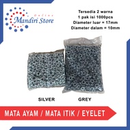 MESIN MATA 24" Silver/Grey Chicken Eyes | For Chicken Eye Machine