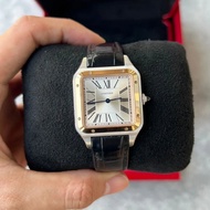 cartier santos L two tone original jam pria