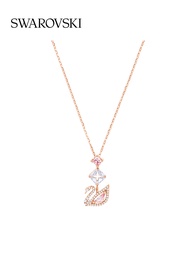 Swarovski สวารอฟสกี้ DAZZLING SWAN ของขวัญสร้อยคอโซ่กระดูกไหปลาร้าหญิงหงส์สง่างาม