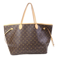 LOUIS VUITTON Monogram Neverfull GM金扣手挽袋