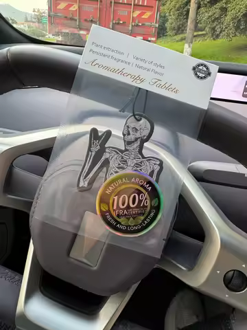 Interesting Human Skeleton Bahamas Sea Breeze Scent (Romantic Flavor) Unisex Car Perfume and Non-Tox