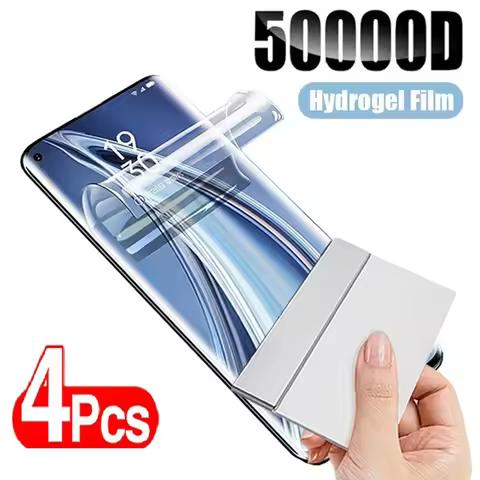 4Pcs Hydrogel Film For Xiaomi 17 ProMax Ultra Redmi 15A Turbo 5 Max A7 Pro Note 15 5G Special Not Gl
