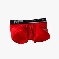 ❈UNCOATED Boxer Briefs - Low Rise (Stroke Red)men underwear briefs