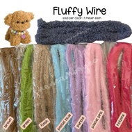 Fuzzy Wire | Pipe Cleaner Glittered Fuzzy Wire Christmas Edition