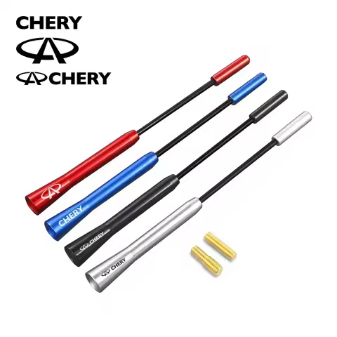 17cm Telescopic Car Antenna Enhanced Signal Aerial Auto Accessories For Chery Tiggo 2 3 7 4 5x Kimo 