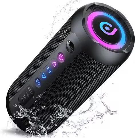 Portable Bluetooth Speaker, Bluetooth 5.4 Speaker, 30W Dual Speaker, Deep Bass, 30H Playtime, 3 EQ M