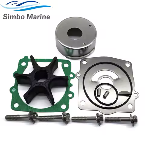 Water Pump Repair Kit for Yamaha Outboard 2 Stroke 150 175 200 225 250 300 HP 4 Stroke F150 F200 F22