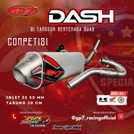 GP7 DASH EXHAUST GP7 EXHAUST KLX D-TRACKER CRF 150 WR155 COMPETITION