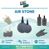[KITA AQUA] AQUARIUM AIR STONE GREY WHITE CYLINDER BALL | 22x24 20x30 20x40 20x50 30MM 40MM 50MM | B