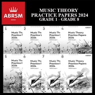 ABRSM Theory Of Music Exam Paper 2024 Grade 1 - Grade 8 / Past Year Paper / Test Paper / Theory Book