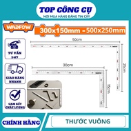 WADFOW CRAFTS Square Ruler 300mmx150mm WSR4330 / 500mmx150mm WSR4350