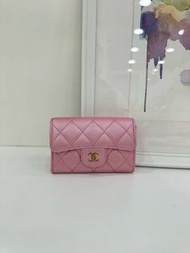 👝Chanel Pink Cardholder Micro-chip version 香奈兒 粉色 卡包 芯片
