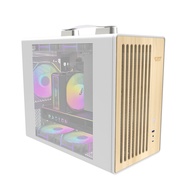 HiteqPC | darkFlash WD200 M-ATX Wood Veneer PC Case