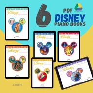 J-KIDS PDF PIANO pieces DISNEY 6 Volumes Ebooks