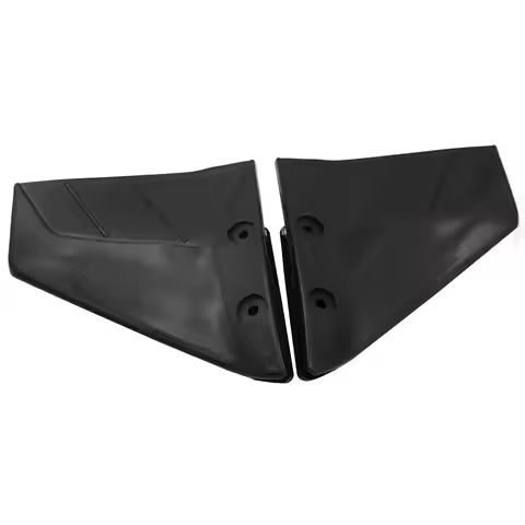 187*187mm Boat Outboard Motor Hydrofoil Stabilizer Fins PP Marine Trim Tabs Tail Wings Anti-Corrosio