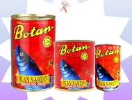 Botan Sardin Dengan Sos Tomato 155g/230G/425g Sardines in Tomato Sauce Huat Tiong