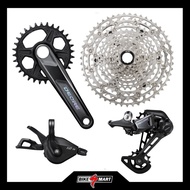 ❒✆❦Bike Smart | SHIMANO DEORE M6100 12S | (SOLD INDIVIDUALLY) RD, COGS, SHIFTER, CRANK