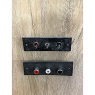 3-PIN RCA Socket 3-PIN/