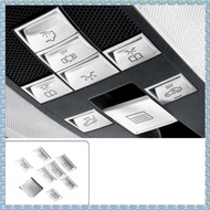 (W L N H)Car Roof Sunroof Buttons Reading Light Cover Trim Stickers for C E Class X204 W204 W212