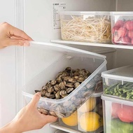 Freezer Refrigerator Freezer Layer Dedicated Quick-Freezer Storage Box Kitchen Organizer Plastic Fre