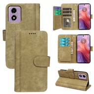 For Motorola Moto G56 Case Leather Wallet Phone Case For Moto G86 G55 G53 G06 G05 Cover