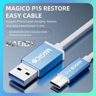 Magico P15 3in1 Data Recovery DFU Cable For iPhone iPad Automatic Recovery Mode Data Line No operati