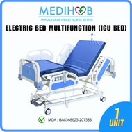 [𝐌𝐃𝐀 𝐀𝐏𝐏𝐑𝐎𝐕𝐄𝐃] MEDIHUB Hospital Bed Multifunction Electric (ICU BED) with Mattress