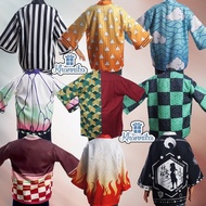 demon slayer Cloak Haori Sweater Nezuko Zenitsu Tanjiro shinobu Giyu