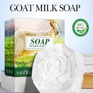 Sadoer Goat Milk Essential Oil Soap Handmade Soap Clean Body Universal Soap
