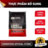 Optimum Nutrition Gold Standard 100% Whey Protein - Protein-Rich Muscle Development Milk 10lbs Bag