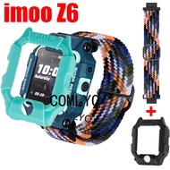 Fit For imoo Watch Phone Z6 Case Smartwatch Protective cover Bumper Nylon Strap Soft Bracelet Band