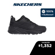 Skechers สเก็ตเชอร์ส รองเท้าเด็กผู้ชาย รองเท้าผ้าใบ Boys Uno Lite Beldore Shoes - 403672L-BBK Air-Cooled Memory Foam Back to School Lightweight Machine Washable