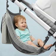 Oxford Cloth Baby Stroller Hammock Twin Stroller Connection Seat Portable Foldable Stroller Storage 