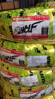 ยางนอก FUJIYAMA ลาย Wolf เบอร์ 110/70 -12 Tubeless ยางเดิม Grand Filano