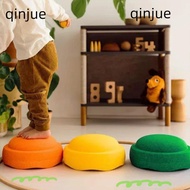 QINJUE Stepping Stones Foam, Promote Coordination Sensory Game Balance Blocks,  Obstacle Epp Balance