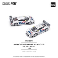 POP RACE 1/64 PR640095 MERCEDES-BENZ CLK AMG GTR - 1997 FIA GT D2 PRIVAT